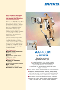 Binks Paint Spray Equipment - Industrial Spray Concepts