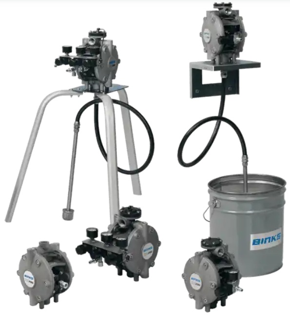 Binks DX200 diaphragm pump - Industrial Spray Concepts