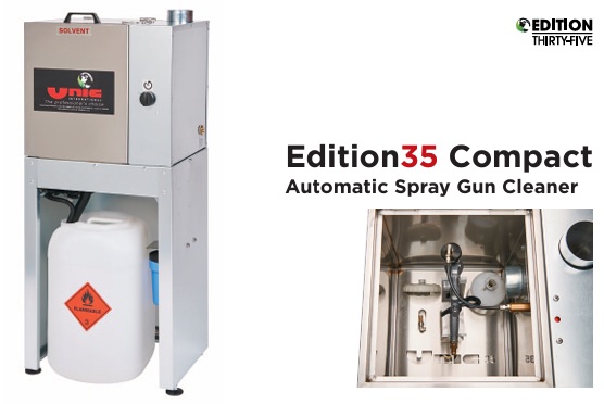 Compact Spray Unit UNIC Edition35 Compact Automatic Spray Gun Cleaner - Industrial Spray ...